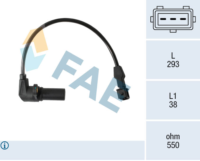 Krukas positiesensor FAE 79480