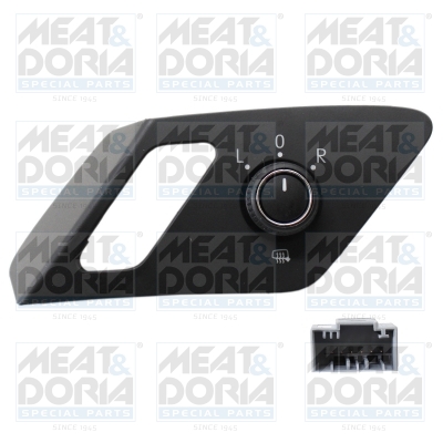 Spiegelverstelling schakelaar Meat Doria 206159