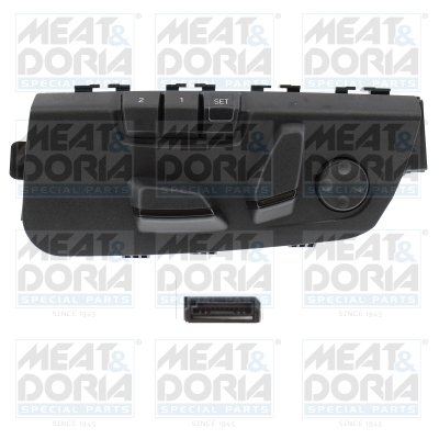 Schakelaar stoelregeling Meat Doria 206231