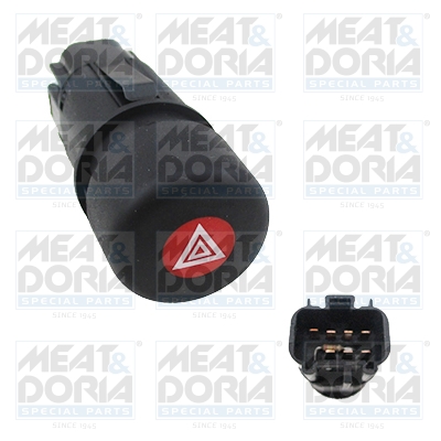 Alarmlicht schakelaar Meat Doria 23636