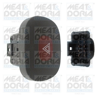 Alarmlicht schakelaar Meat Doria 23639