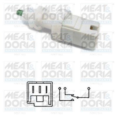 Remlichtschakelaar Meat Doria 35012