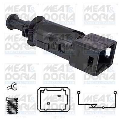 Remlichtschakelaar Meat Doria 35032