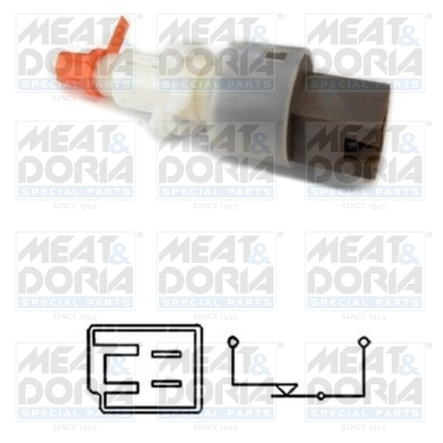 Remlichtschakelaar Meat Doria 35040