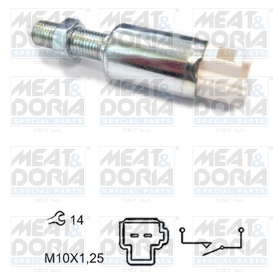 Koppelingbedieningsschakelaar (motor) Meat Doria 35105