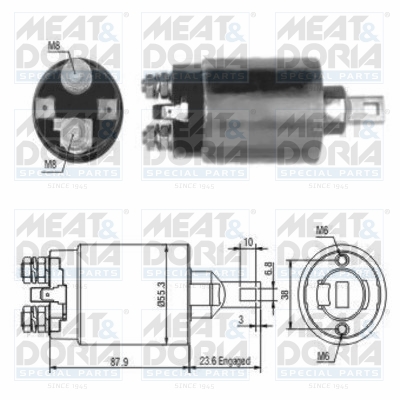 Starter magneetschakelaar Meat Doria 46026