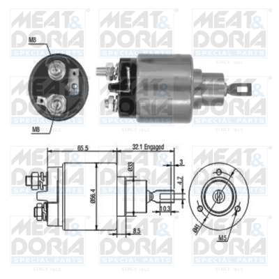 Starter magneetschakelaar Meat Doria 46030