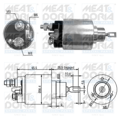 Starter magneetschakelaar Meat Doria 46036