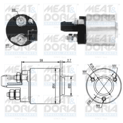 Starter magneetschakelaar Meat Doria 46105