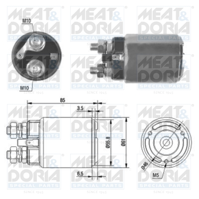 Starter magneetschakelaar Meat Doria 46120