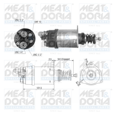 Starter magneetschakelaar Meat Doria 46195