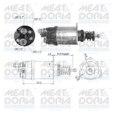 Starter magneetschakelaar Meat Doria 46196