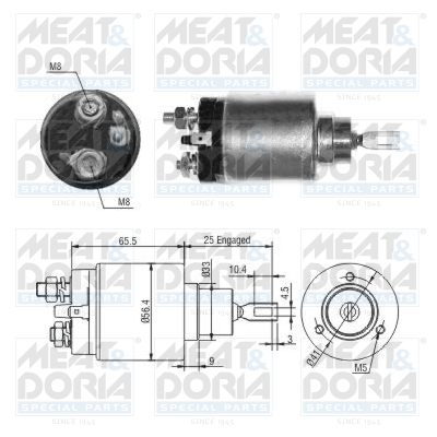Starter magneetschakelaar Meat Doria 46201