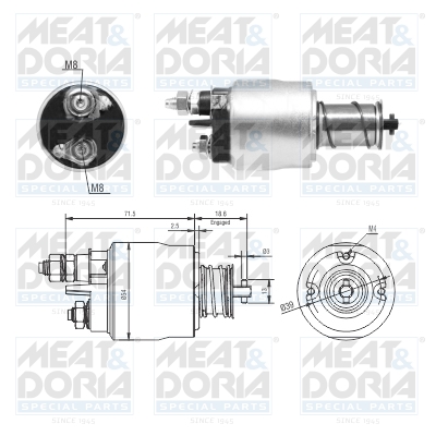 Starter magneetschakelaar Meat Doria 46311