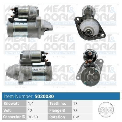 Starter Meat Doria 5020030