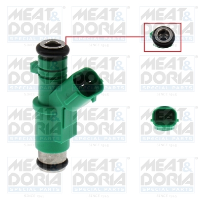 Verstuiver/Injector Meat Doria 75117167