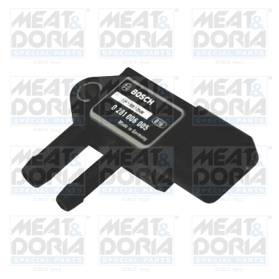 Uitlaatgasdruk sensor Meat Doria 82316