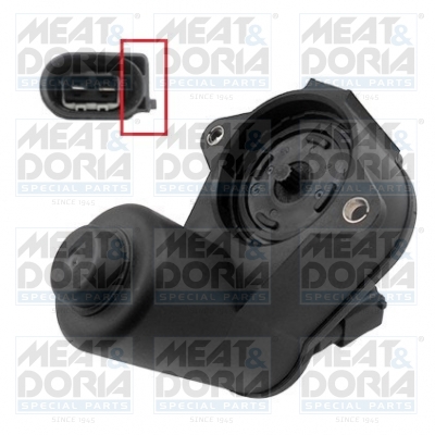 Stelmotor remzadel (handrem) Meat Doria 85502