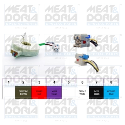 Stuurhoeksensor Meat Doria 93060