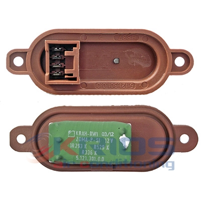 Kachel-/voorschakelweerstand Meat Doria K109003