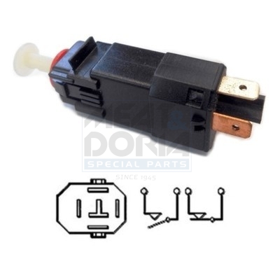 Remlichtschakelaar Meat Doria 35064