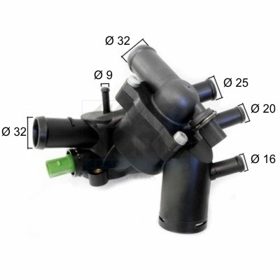 Thermostaat Meat Doria 92799