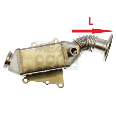 EGR koeler Meat Doria 88383