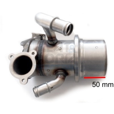 EGR koeler Meat Doria 88393