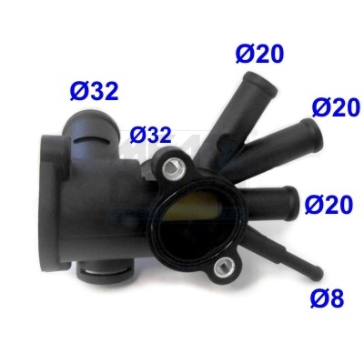 Koelvloeistofflens Meat Doria 93147