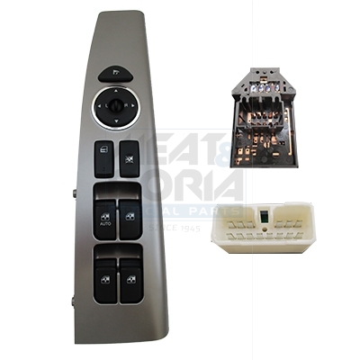 Raambedieningsschakelaar Meat Doria 26215