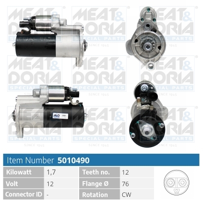 Startmotor / Starter Meat Doria 5010490