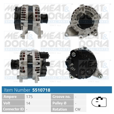 Dynamo / Alternator Meat Doria 5510718