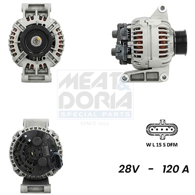 Dynamo / Alternator Meat Doria 5610082G