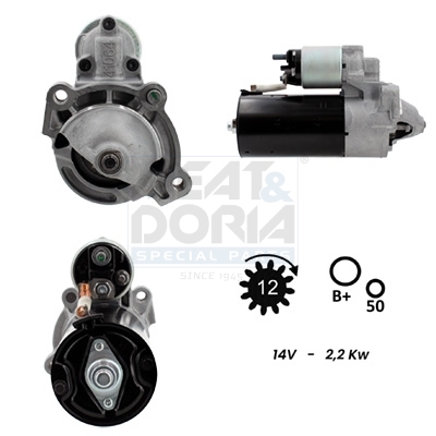 Startmotor / Starter Meat Doria 5010542G