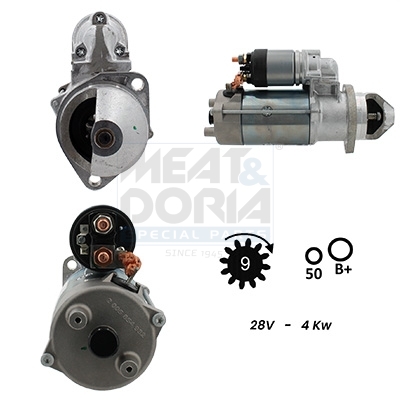 Startmotor / Starter Meat Doria 5110032G