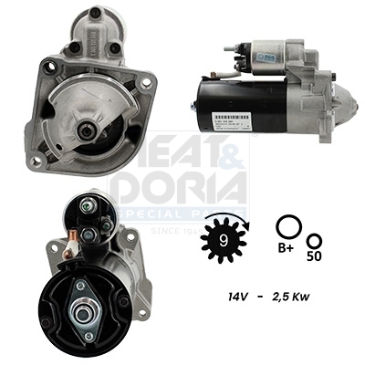Startmotor / Starter Meat Doria 5010068G