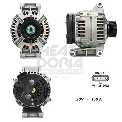 Dynamo / Alternator Meat Doria 5610097G