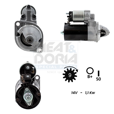 Startmotor / Starter Meat Doria 5010364G