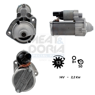 Startmotor / Starter Meat Doria 5010936G