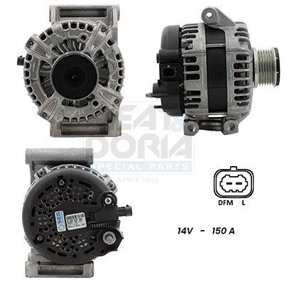 Dynamo / Alternator Meat Doria 55101367G