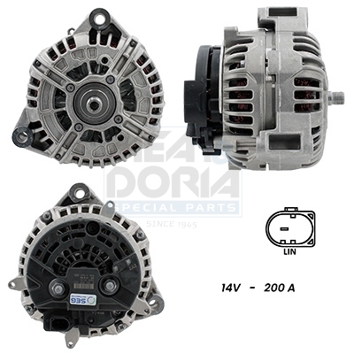 Dynamo / Alternator Meat Doria 55101386G