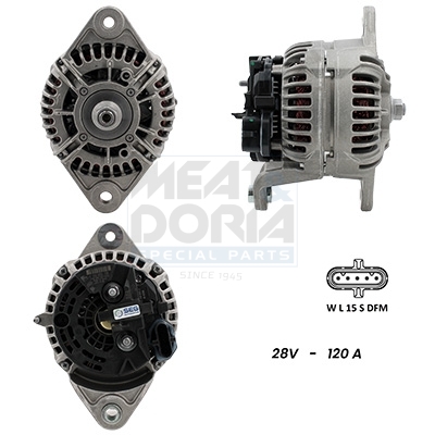 Dynamo / Alternator Meat Doria 5610166G