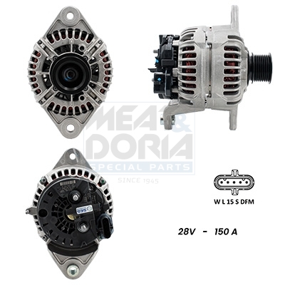 Dynamo / Alternator Meat Doria 5610170G