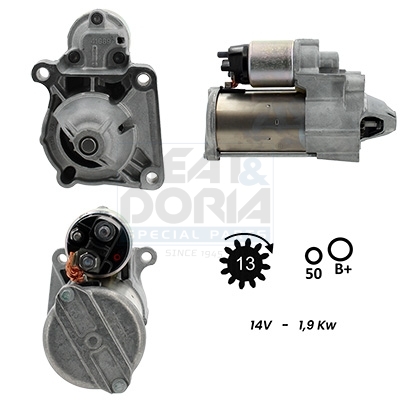 Startmotor / Starter Meat Doria 5010496G
