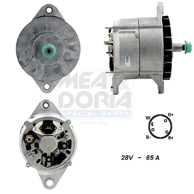 Dynamo / Alternator Meat Doria 5610100G