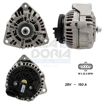 Dynamo / Alternator Meat Doria 5610177G