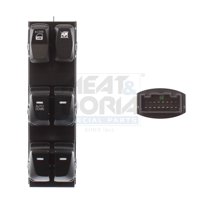 Schakelaar, raamopener Meat Doria 26883