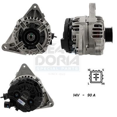 Dynamo / Alternator Meat Doria 55101334G