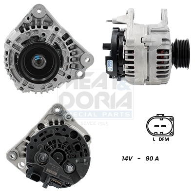 Dynamo / Alternator Meat Doria 5510588G