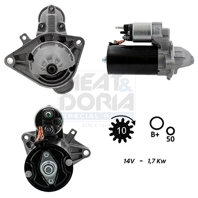 Startmotor / Starter Meat Doria 5010998G